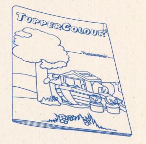 F15 Tupperware Malbuch