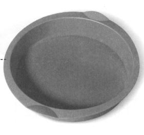 H23 Silikon-Glatte-Runde Tupperware