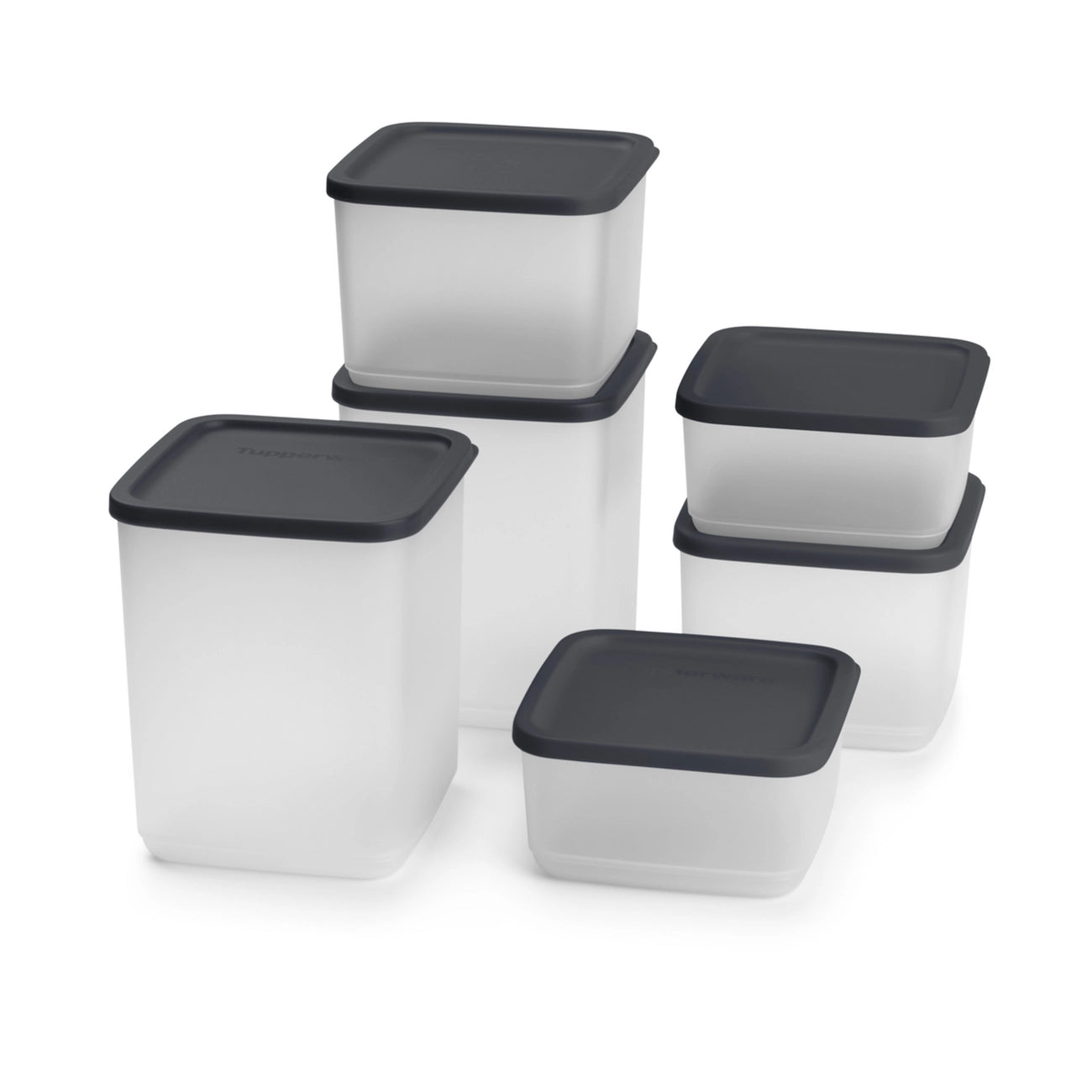 aufbewahrung quadratisch Tupperware Cubix Quadratisch-Set 6-teilig Abbigliamento team Frame Size:45(CM) Brokkoli einfrieren - so
