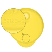 Junge Welle Trinkhalmdeckel von der Marke Tupperware / in der Farbe Gelb / Deckel zum verschließen der Junge Welle Becher / mit praktischer Trinkhalmöffnung / nur der Deckel ohne Becher / hier direkt online kaufen