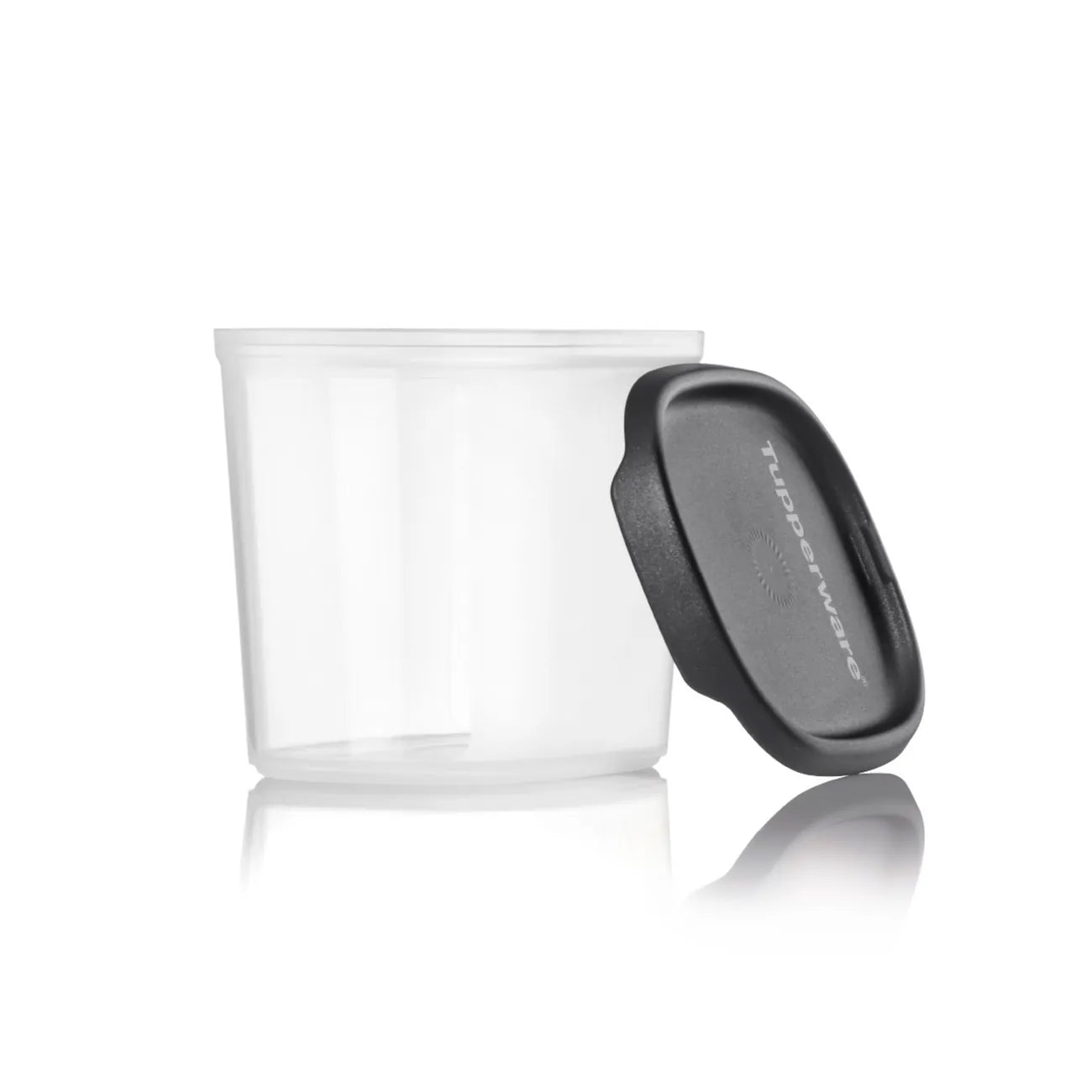 One Touch Fresh oval 1,1L von der Marke Tupperware / in der Farbe Schwarz / Vorratsbehälter / Aufbewahrungsbehälter / Ideal für Trockenvorräte / modular Stapelbar / mit Praktischen Klarsichtblende für den Überblick / Hier direkt online Kaufen / Hier direkt online kaufen
