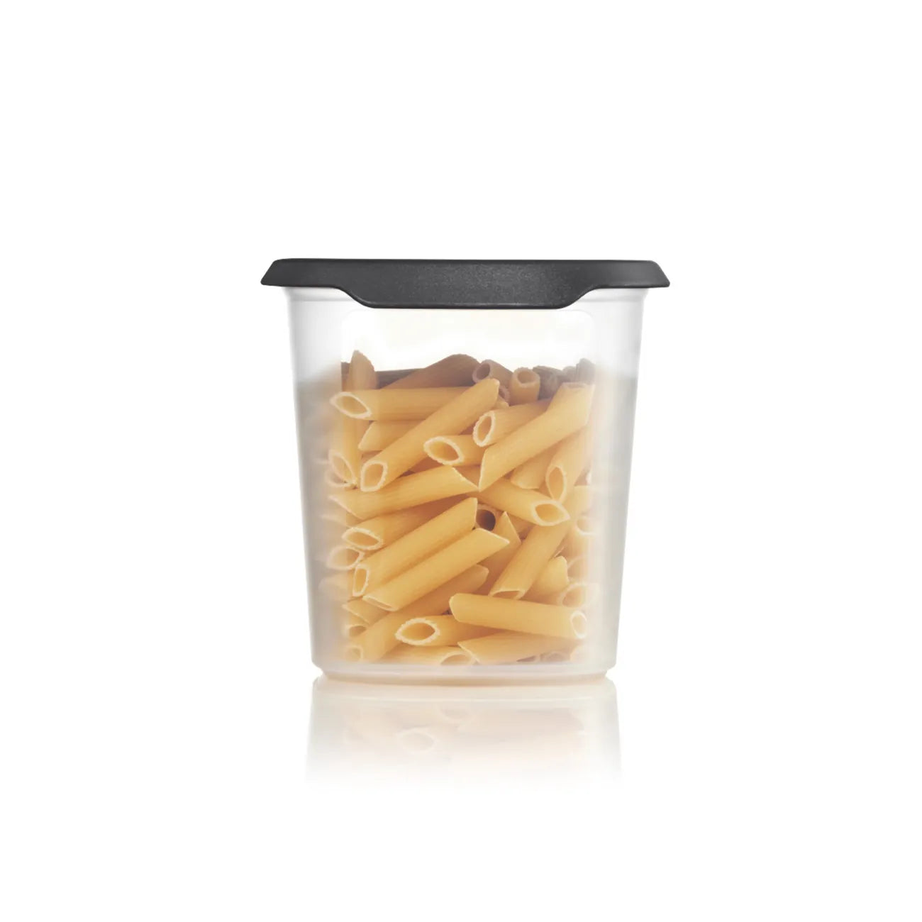 One Touch Fresh oval 1,1L von der Marke Tupperware / in der Farbe Schwarz / Vorratsbehälter / Aufbewahrungsbehälter / Ideal für Trockenvorräte / modular Stapelbar / mit Praktischen Klarsichtblende für den Überblick / Hier direkt online Kaufen / Hier direkt online kaufen