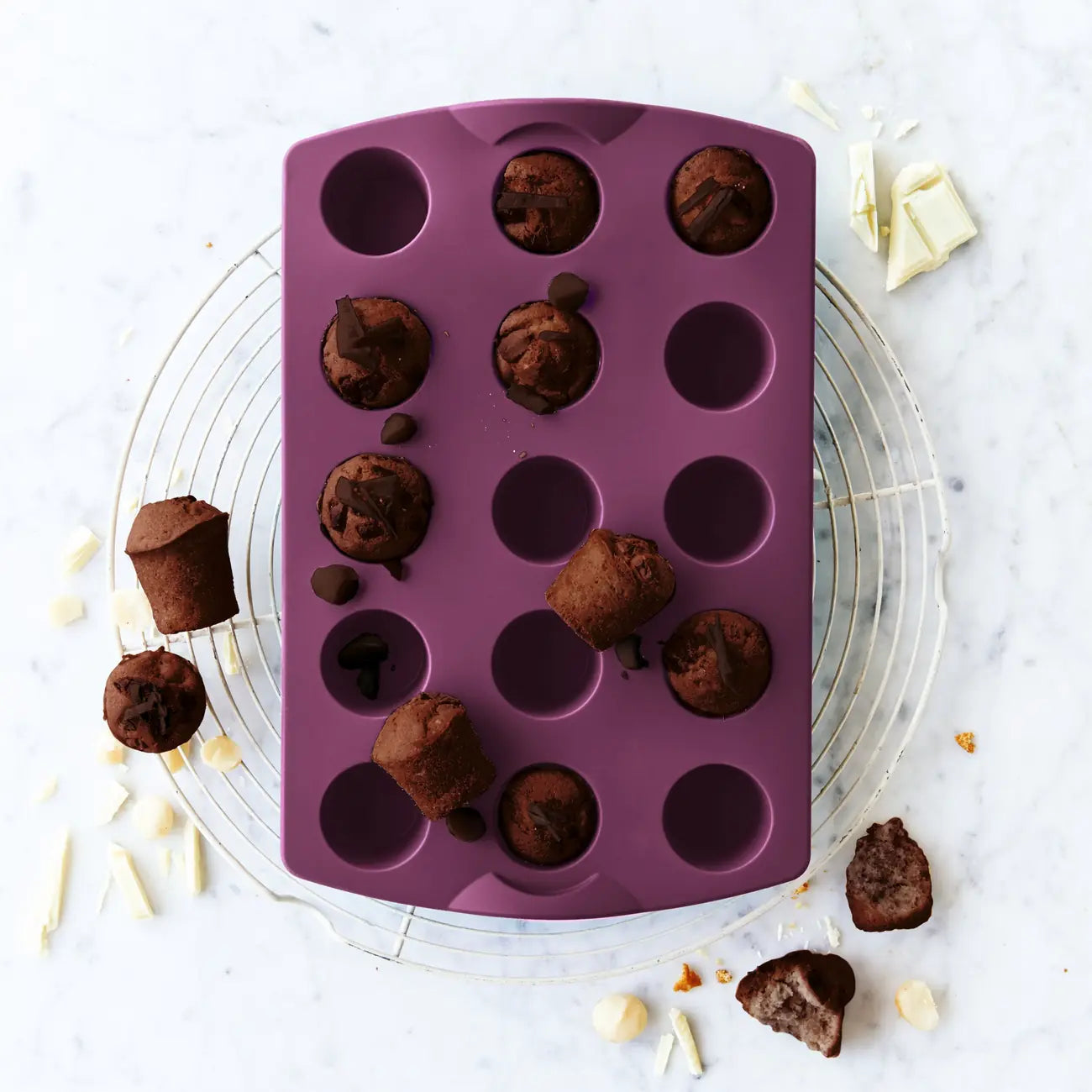 Silikonform Mini Muffin Easyplus
