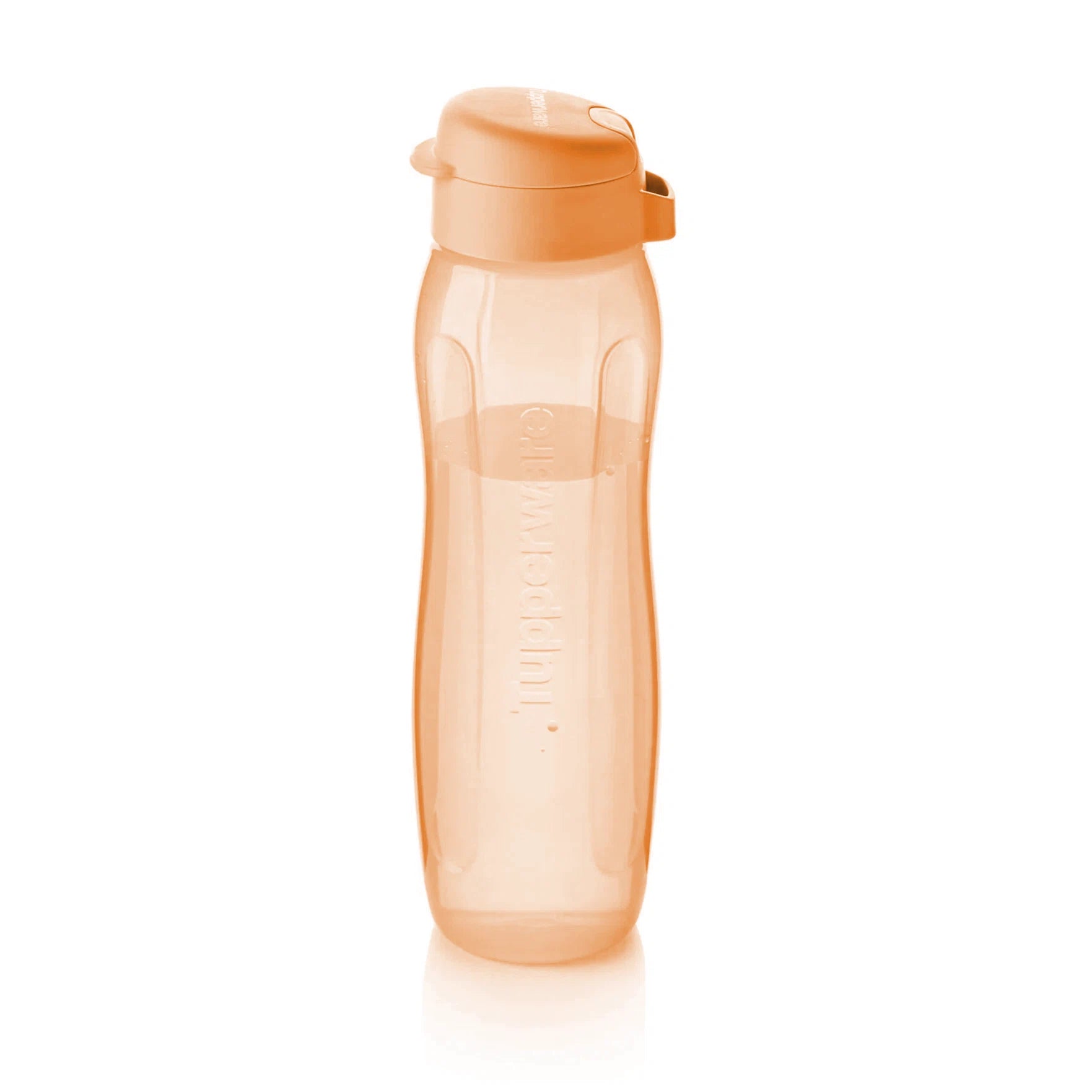 EcoEasy Slim 750ml Trinkflasche in Orange von der Marke Tupperware / Ideal für Unterwegs / einfaches Befüllen / Hier direkt online kaufen