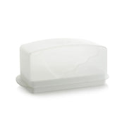 Butterdose Junge Welle von der Marke Tupperware / in der Farbe Weiß / Praktische & Stilvolle Butterdose / Für 455g Butter oder Margarine / Auch perfekt für Käse geeignet / leicht zu tragen / Hier direkt online kaufen