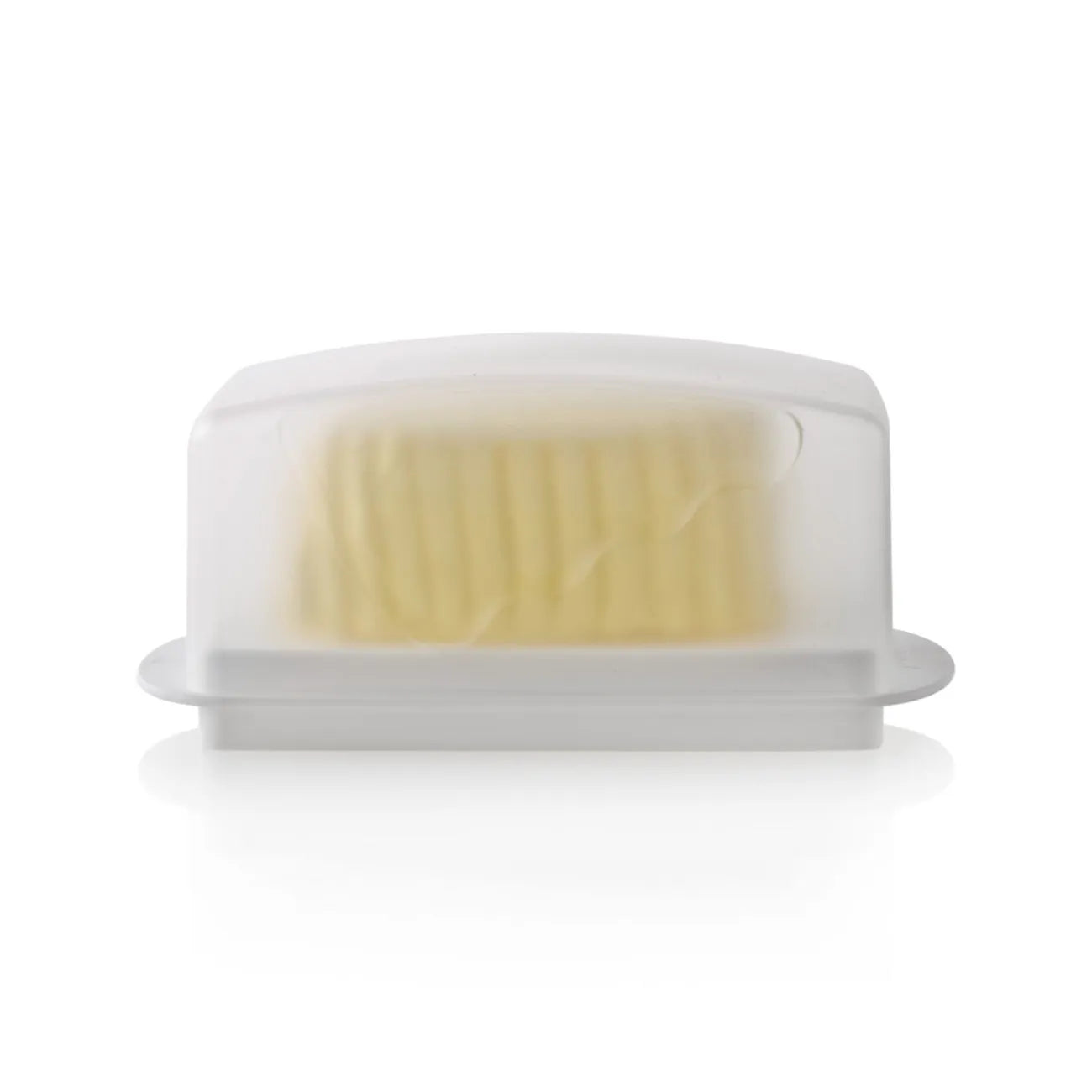 Butterdose Junge Welle von der Marke Tupperware / in der Farbe Weiß / Praktische & Stilvolle Butterdose / Für 455g Butter oder Margarine / Auch perfekt für Käse geeignet / leicht zu tragen / Hier direkt online kaufen