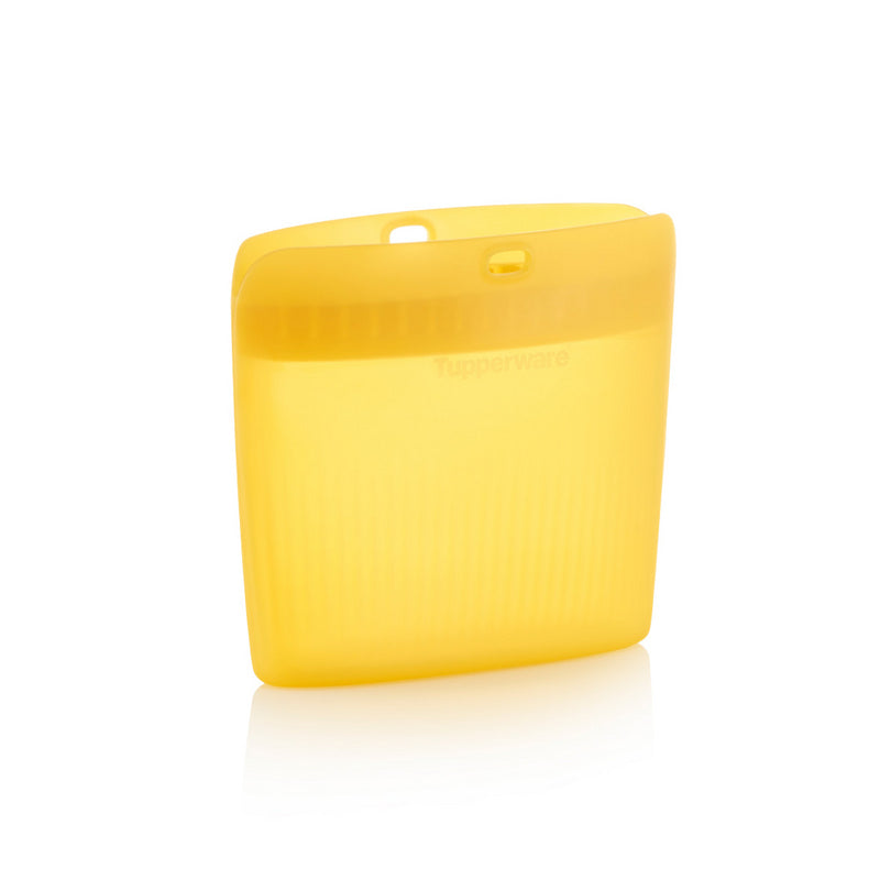 Ultimate Silikon Bag S 540ml in Gelb von der Marke Tupperware / geeignet für Kühlschrank, Gefrierschrank, Backofen und Mikrowelle / Ideal zum Mitnehmen / Hier direkt online Kaufen