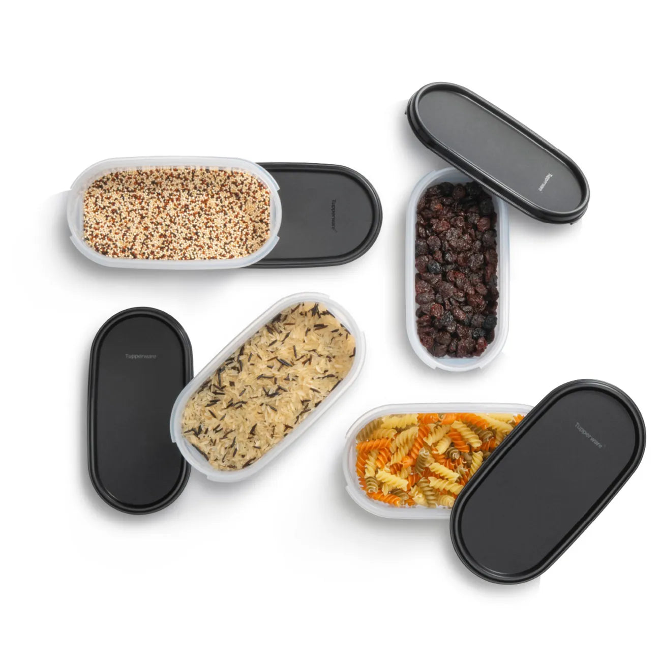 Eidgenosse oval von der Marke Tupperware / Vorratsbehälter / Lebensmittelbehälter / modular stapelbar /  nachhaltig / Luft & Wasserdichter Deckel / Hier direkt online kaufen