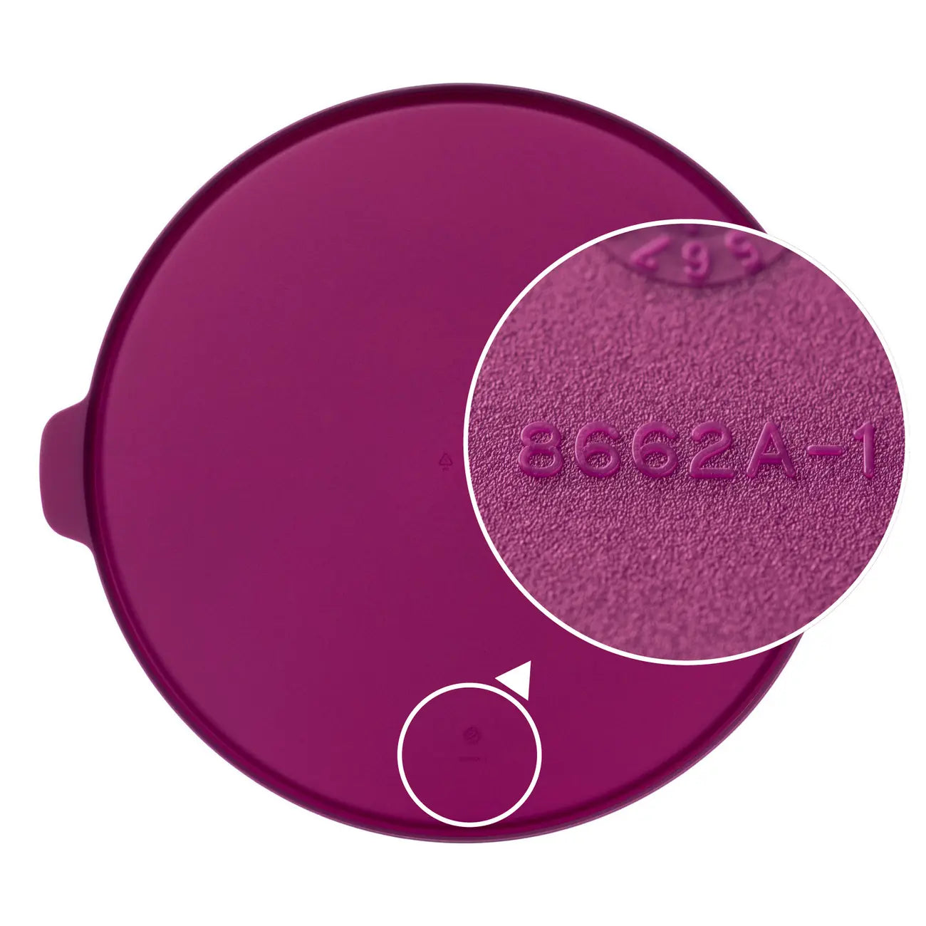 Tupperware Ersatzteil Deckel Nr. 8662 / Passender Deckel für die Aloha 7,5 L und die Rührschüssel Pro 9,5 L / Einzelnen Deckel hier direkt online kaufen