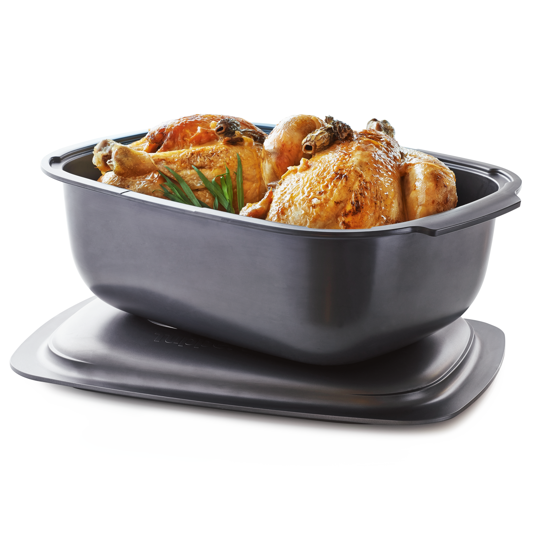 UltraPro 5,7l Kasserolle inkl. Deckel von der Marke Tupperware / für Backofen und Mikrowelle / auch Kühl und Gefriergeeignet / leichter als Gusseisen / Hier direkt online kaufen