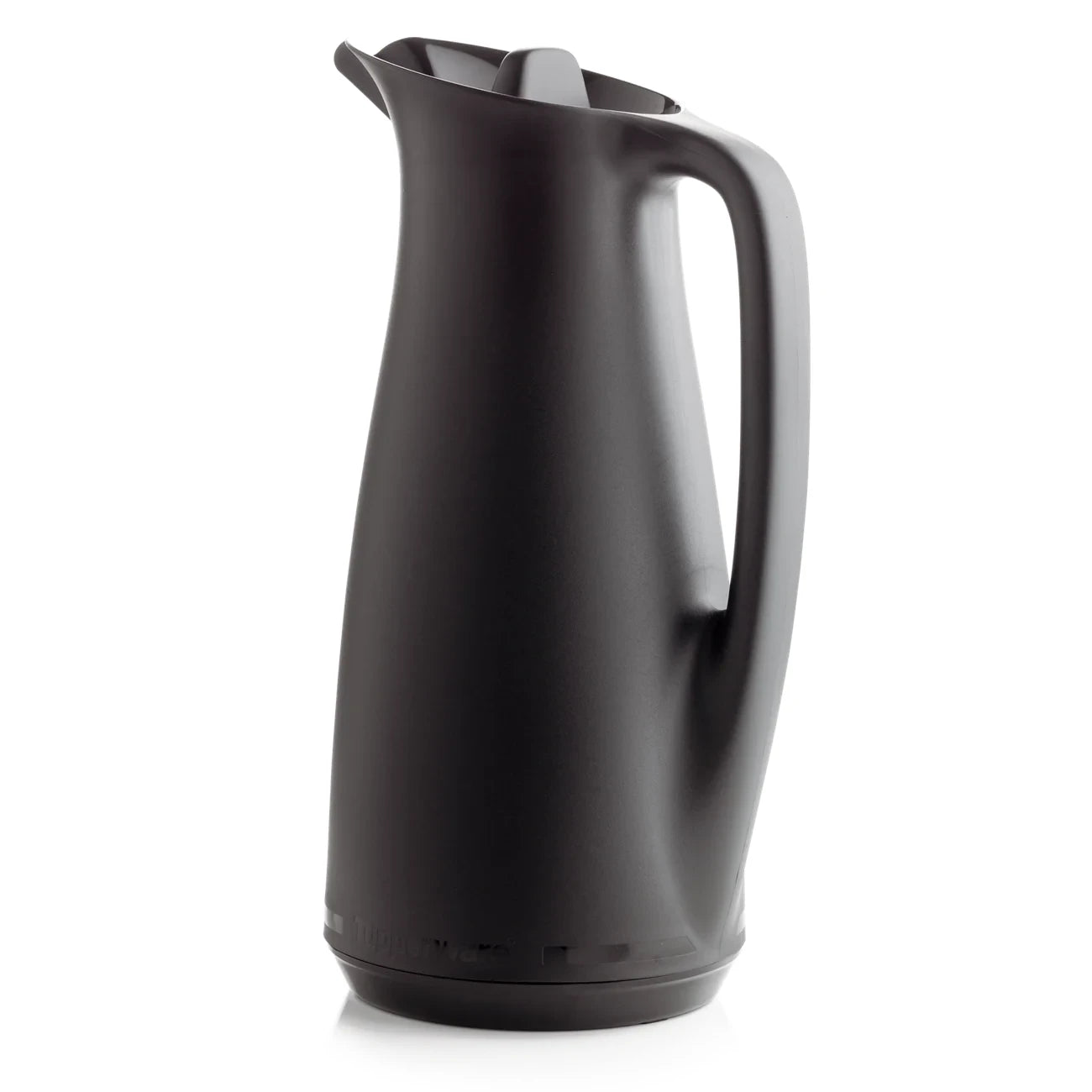 ThermoTup Kanne 1 L von der Marke Tupperware / in der Farbe Schwarz / Hält Getränke bis zu 12 Stunden länger heiß oder kühl / Isolierkanne / mit Cleverem Deckel für mehr Isolierung / mit Eleganten & modernen Design / Hier direkt online kaufen