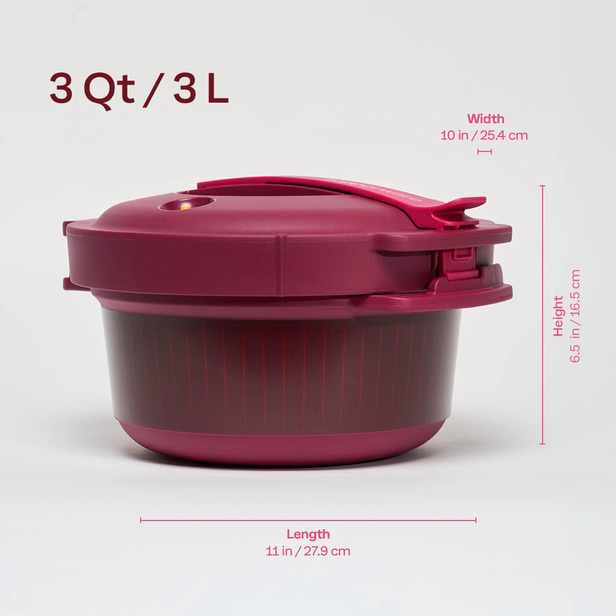 Micro Quick Mikrowellen Gar Topf von der Marke Tupperware / Schnellkochtopf für die Mikrowelle / Hier direkt online kaufen