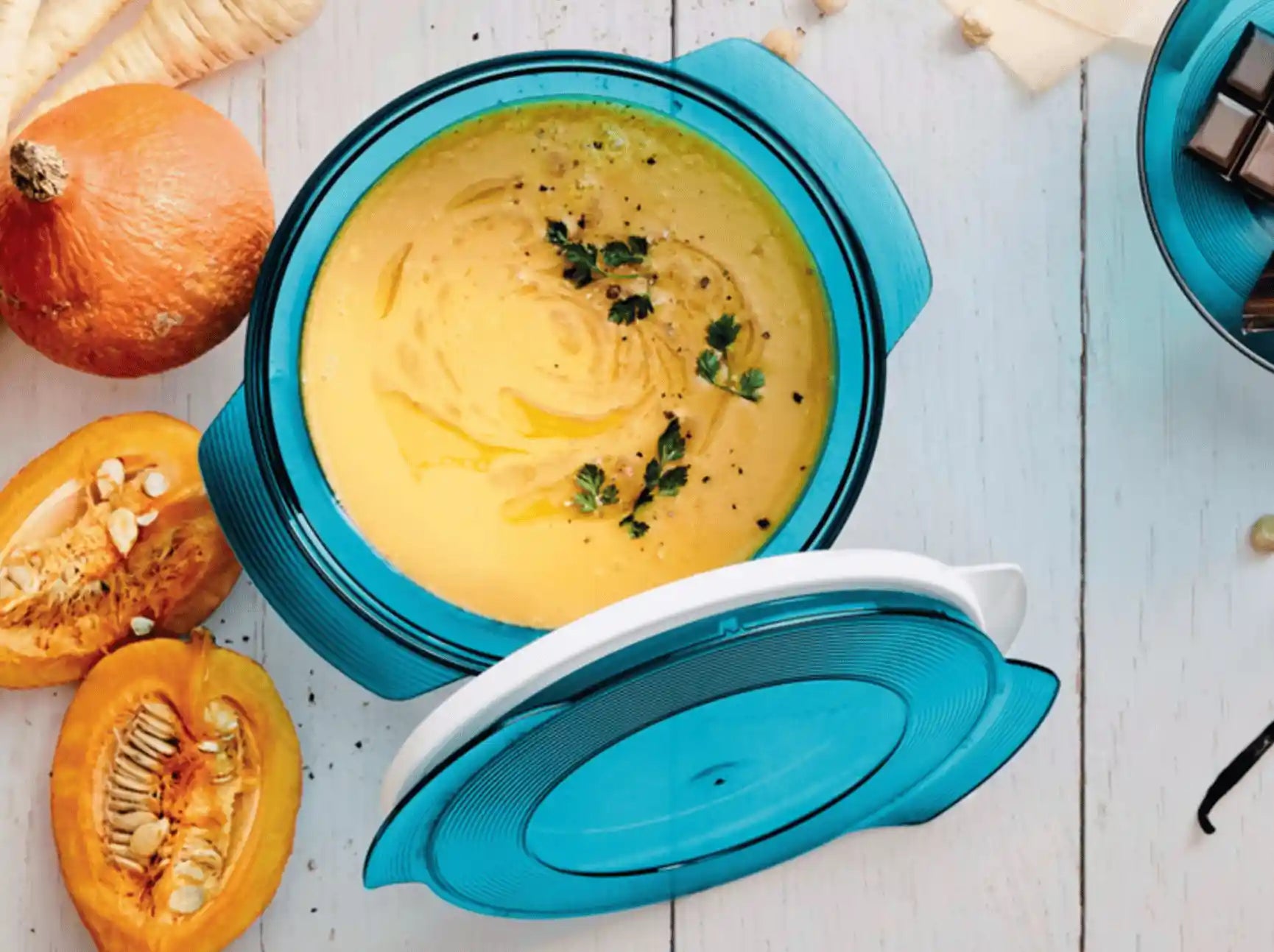 MicroCook Kasserolle von der Marke Tupperware / Mikrowellen Kasserolle / Schnell und Effizientes Kochen / Energiesparend / Hier direkt online kaufen