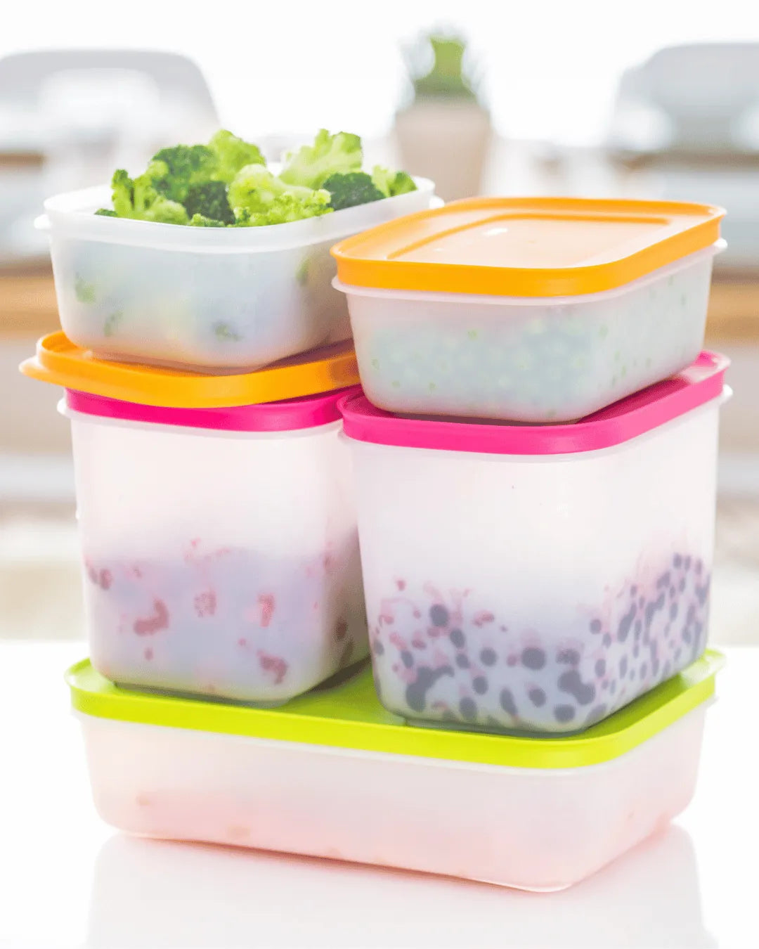 Eiskristall Behälter von der Marke Tupperware / Gefrierbehälter / modular Stapelbar / Hier direkt online kaufen