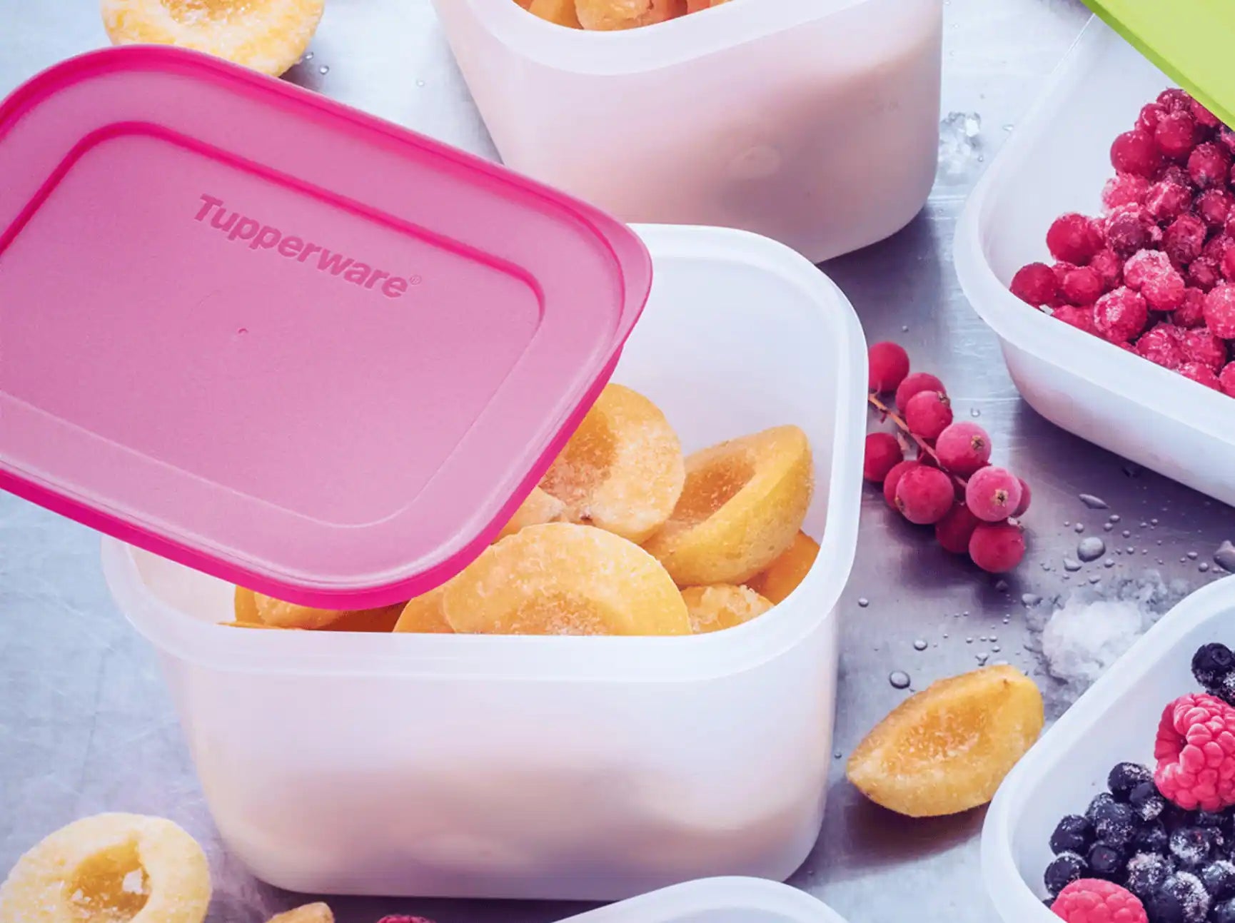 Eis Kristall Gefrierbehälter 2x 1,1L Hoch von der Marke Tupperware / Gefrierbehälter / Gefrierbeutel / Perfekt fürs Schnelle Einfrieren / Hier direkt online kaufen