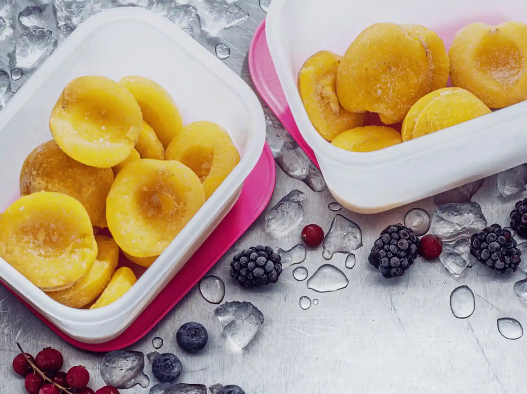 Eis Kristall Gefrierbehälter 2x 1,1L Hoch von der Marke Tupperware / Gefrierbehälter / Gefrierbeutel / Perfekt fürs Schnelle Einfrieren / Hier direkt online kaufen