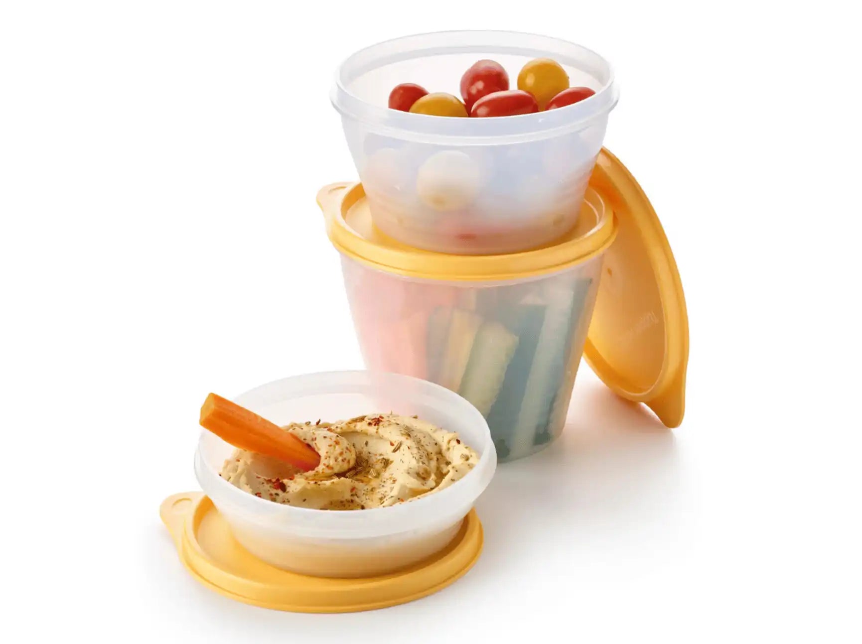 Frische Behälter Classic Set klein von der Marke Tupperware / Set besteht aus 3 Behältern, 240ml, 500ml und 800ml / Aufbewahrungsbehälter / Vorratsbehälter / luftdicht und Auslaufsicheren / Hier direkt online kaufen