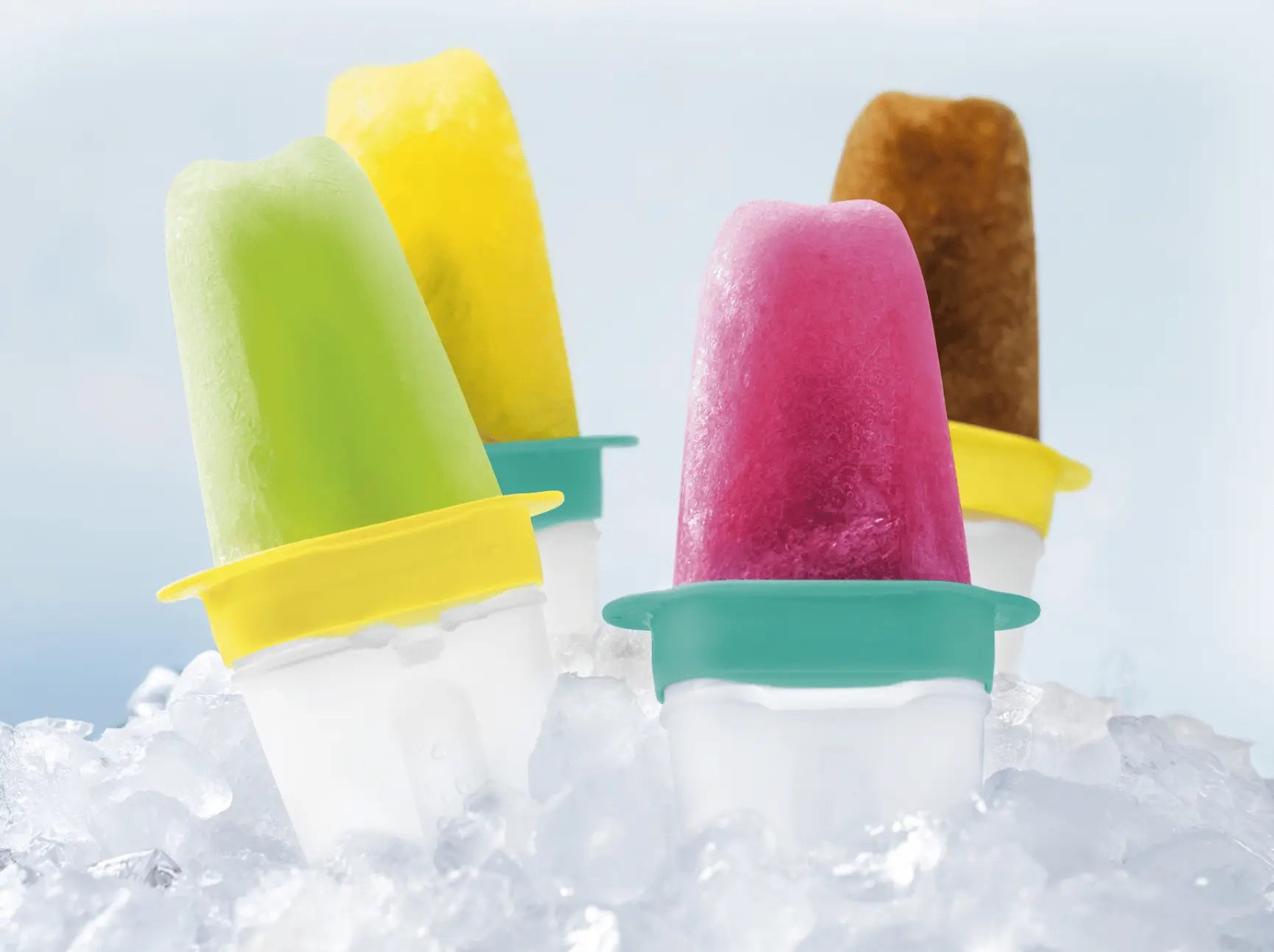 Lollitups Eisformen 65ml Eis Kristall von der Marke Tupperware / In vielen Farben erhältlich / Für Eis am Stiehl / wieder verwendbar / Hier direkt online kaufen