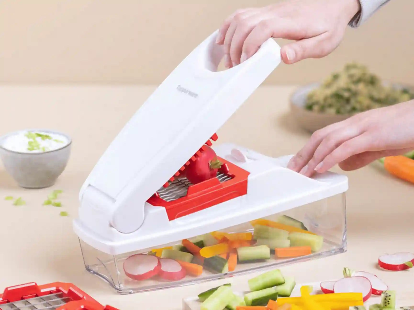 pSeo_SuperDicer / Gemüseschneider Schneidaufsätze