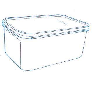 A67 Kompakt-System Rechteckiger Behälter 4,3 L