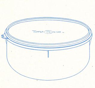 B11 Große Rührschüssel von Tupperware