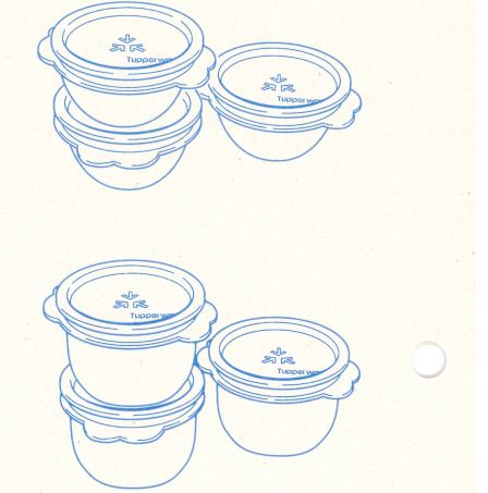B20 Frische-Express & B21 Großer Frische-Express Tupperware