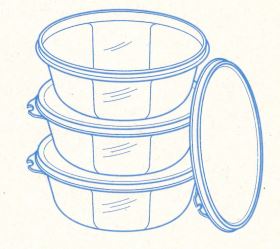 B26 Große Hit-Parade & B27 Kleine Hit-Parade Tupperware
