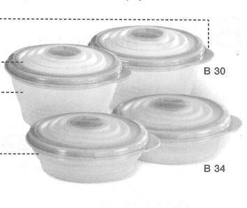B30 Bungee 500 ml &  B34 Bungee 240 ml Tupperware