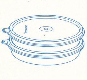 C04 Servierschalen mit Deckeln Tupperware
