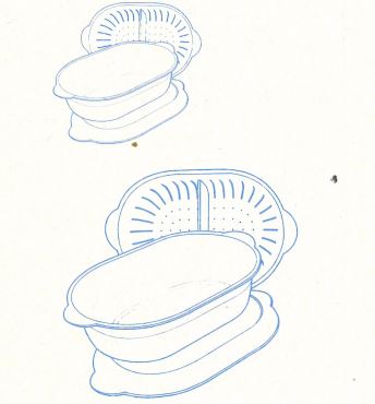 C18 Küchen-Chef 2,5 L &  C19 Großer Küchen-Chef 4,0 L Tupperware