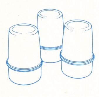 C33 Eierfreunde Tupperware