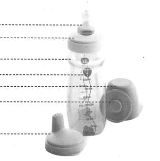 C54 TupperCare Tiwi-Babyfläschchen 240ml Tupperware