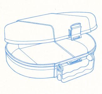 C57 Caddy Tupperware