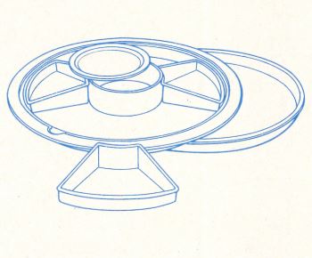C81 Preludio Schlemmer-Runde Tupperware