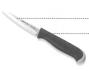 D85 Universalmesser Ergonomic Tupperware