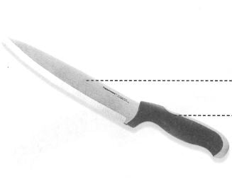 D87 Kochmesser 20 cm Ergonomic Tupperware