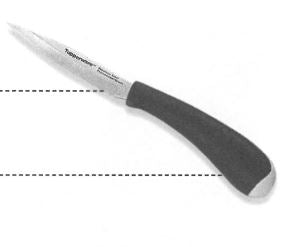D88 Gemüsemesser Ergonomic Tupperware