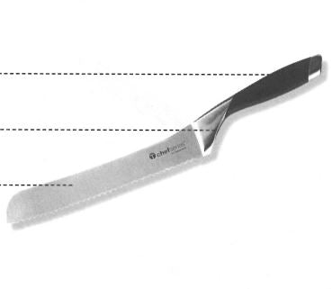 D102 Brotmesser Chef-Serie Tupperware