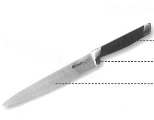 D105 Schinkenmesser Chef-Serie Tupperware