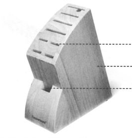 D107 Messerblock Chef-Serie Tupperware