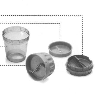 D133 Knobi-Twist Tupperware