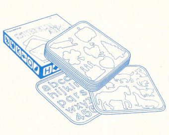 F14 Fröhliches Mal-Studio Tupperware