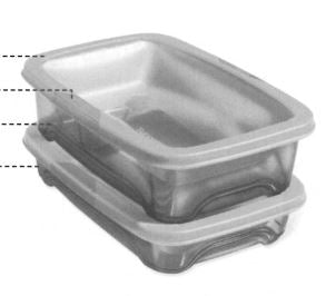 G30 MicroFrost 800 ml & G31 MicroFrost 1,3 L Tupperware