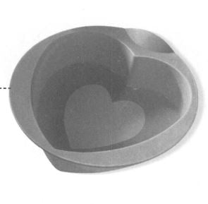 H27 Silikon-Herz Tupperware