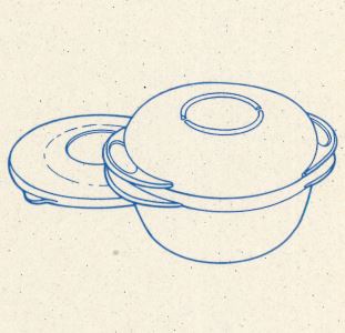 I13 Microplus 400 ml-Kasserollen-Set Tupperware