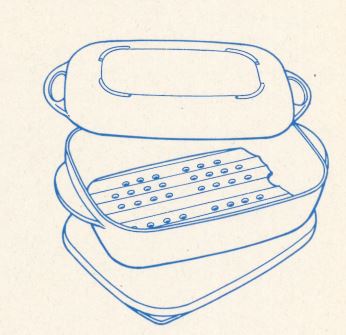 I16 Microplus 0,5 L Kasserollen-Set rechteckig Tupperware