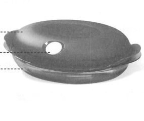 I51 Mikro-Fix 1,1 L oval Tupperware