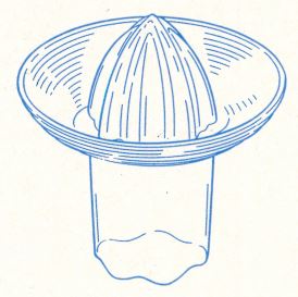 J20 Junge Welle Zitruspresse Tupperware