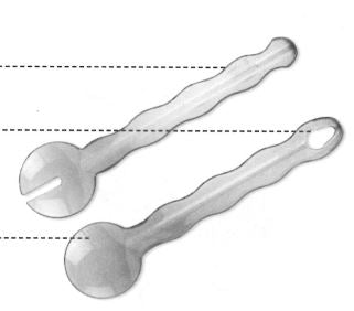 J23 Junge Welle Salatbesteck Tupperware