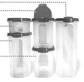 K01 Combi-Pack Eidgenossen Tupperware